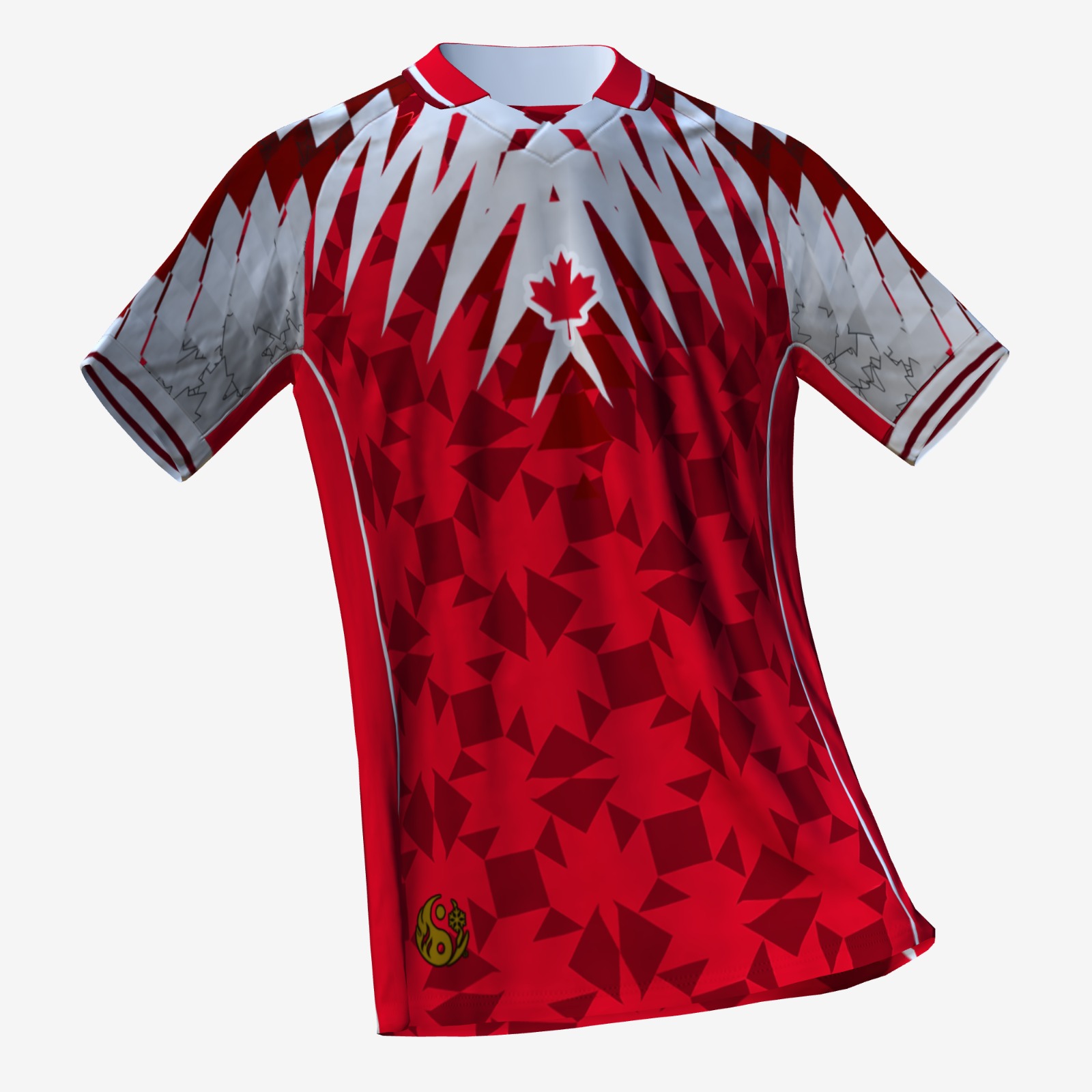 Maple Shard Red