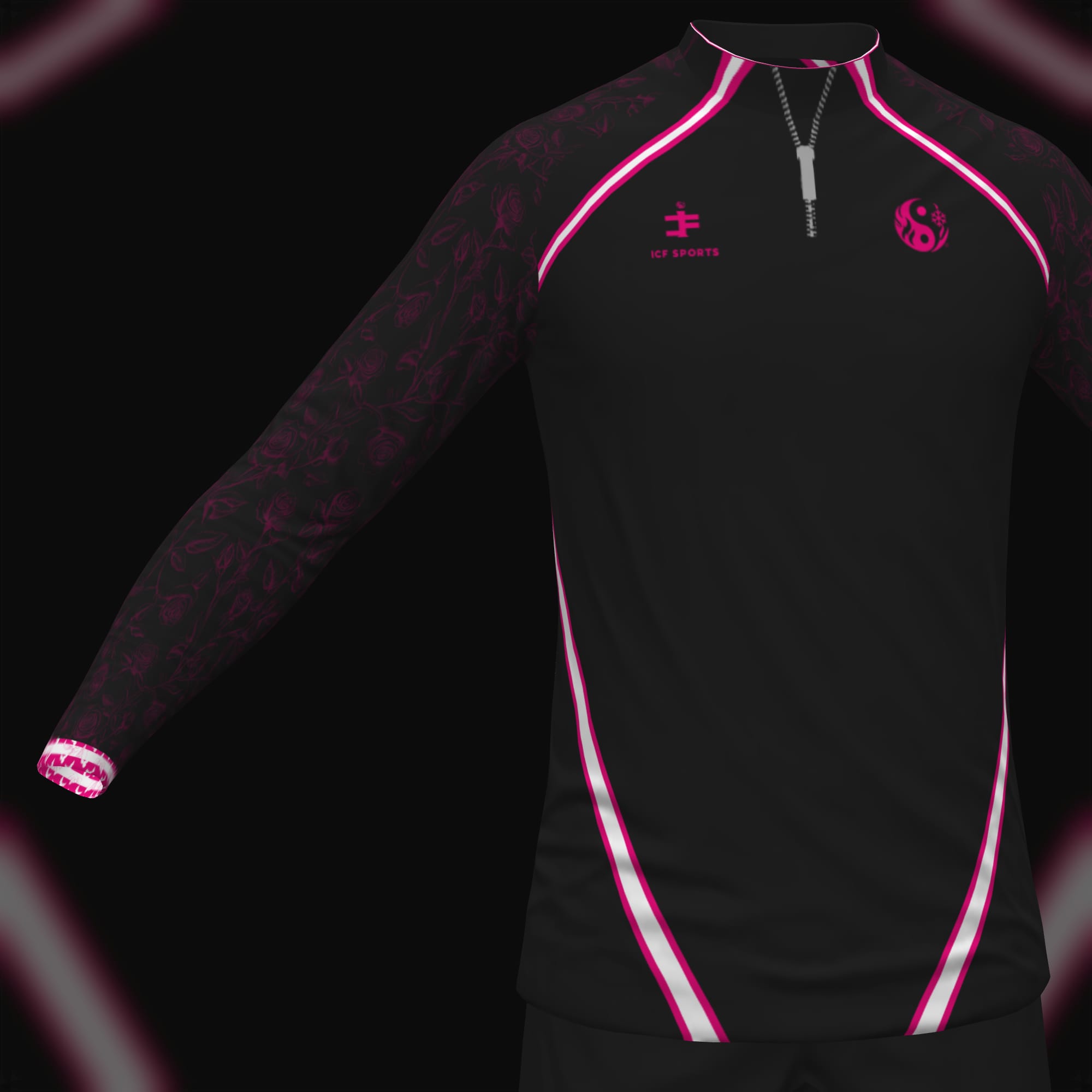 Rose Noir Tracksuit
