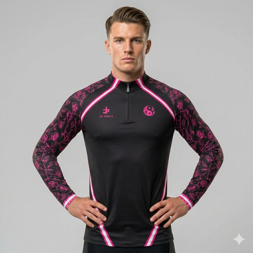 Rose Noir Tracksuit back